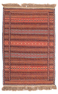 Kelim Teppich - Oriental - 120 x 78 cm - mehrfarbig