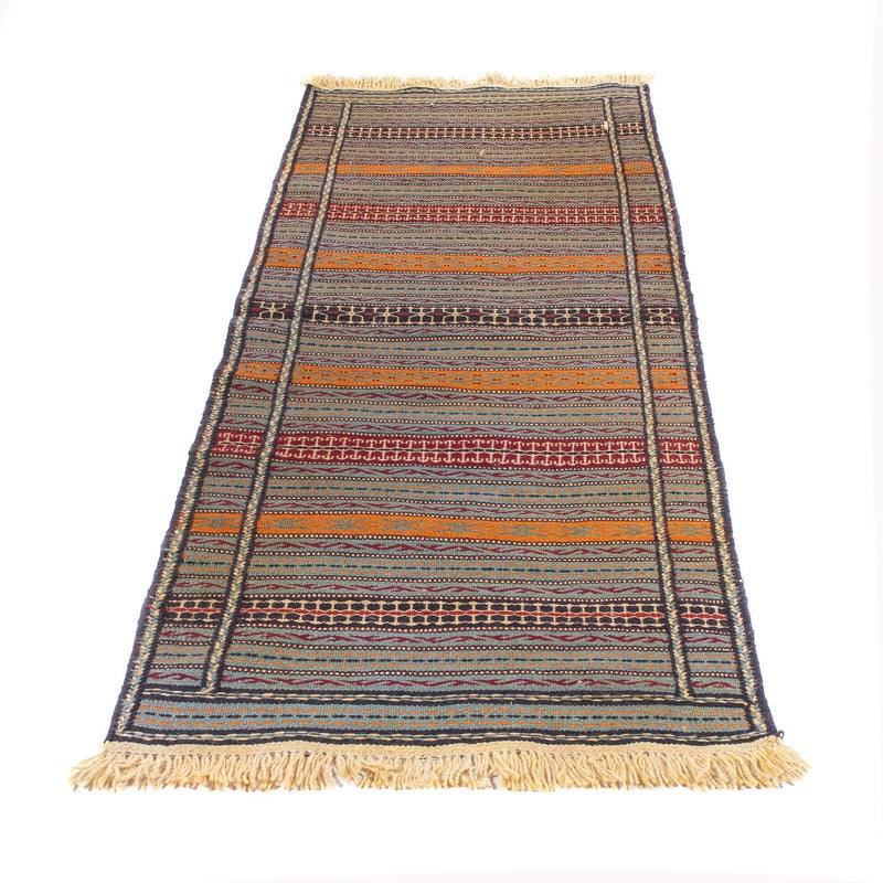 Läufer Kelim - Oriental - 200 x 70 cm - mehrfarbig
