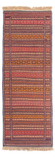 Läufer Kelim - Oriental - 200 x 70 cm - mehrfarbig