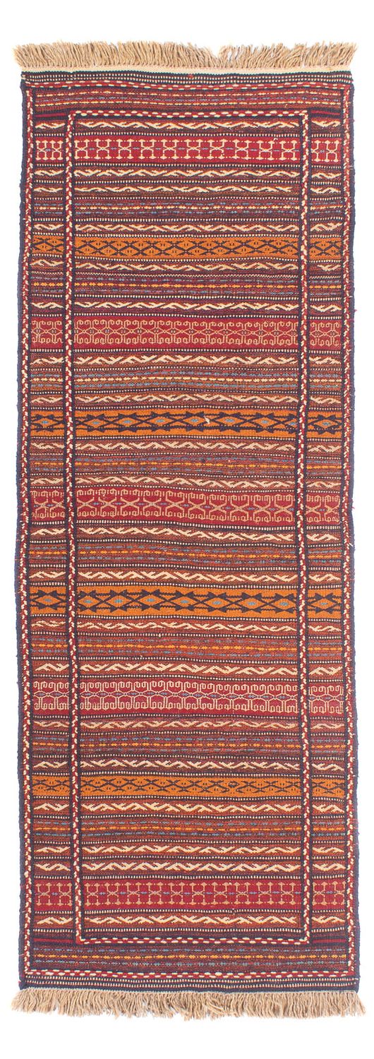 Läufer Kelim - Oriental - 200 x 70 cm - mehrfarbig