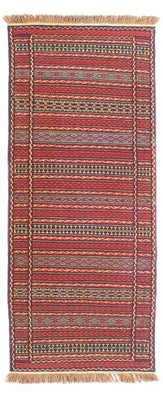 Läufer Kelim - Oriental - 200 x 72 cm - mehrfarbig
