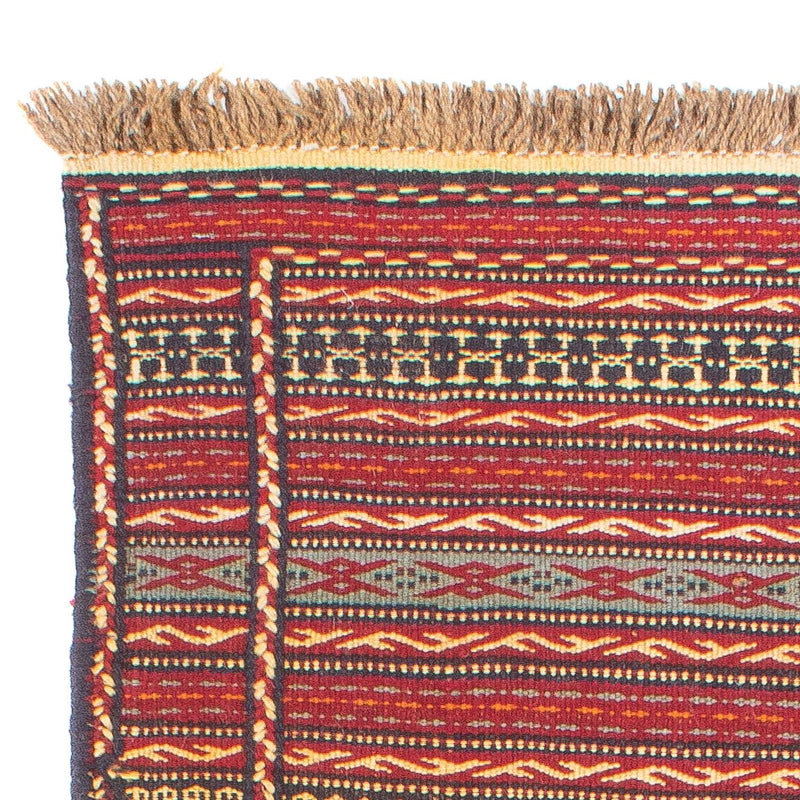 Läufer Kelim - Oriental - 200 x 72 cm - mehrfarbig