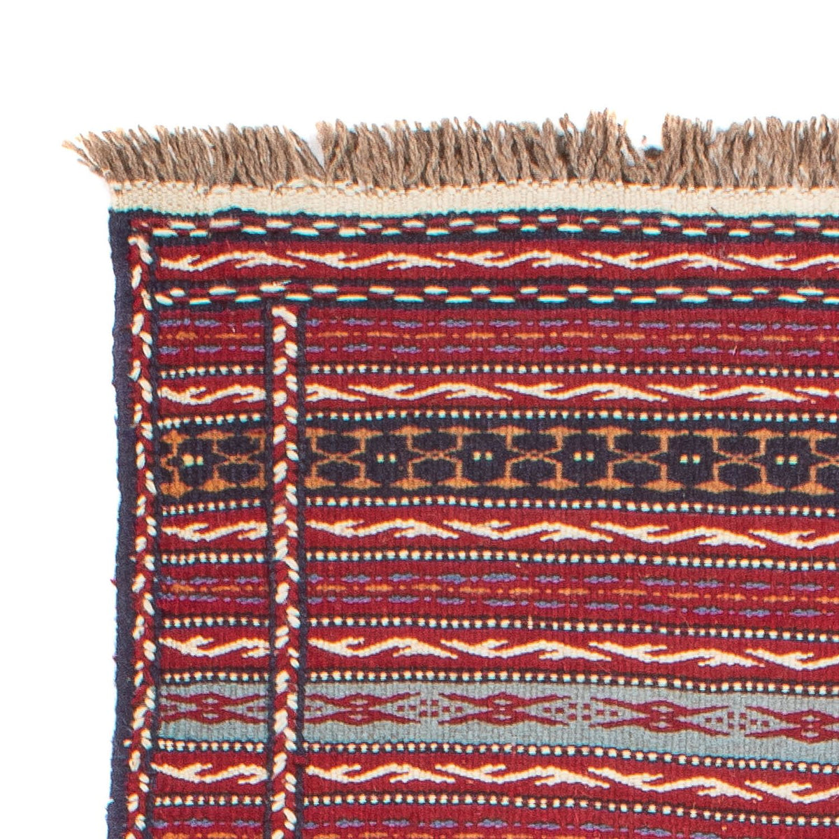 Läufer Kelim - Oriental - 200 x 70 cm - mehrfarbig