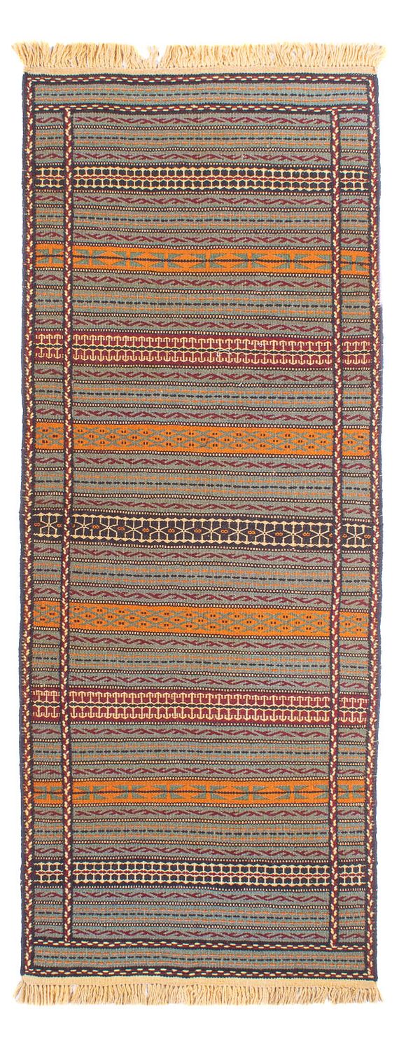 Läufer Kelim - Oriental - 200 x 70 cm - mehrfarbig