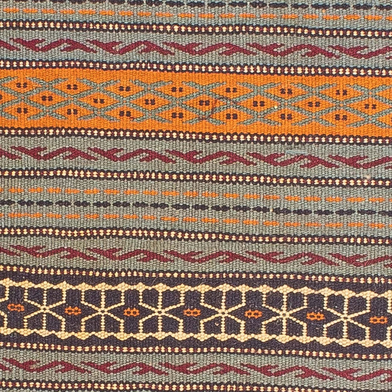 Läufer Kelim - Oriental - 200 x 70 cm - mehrfarbig