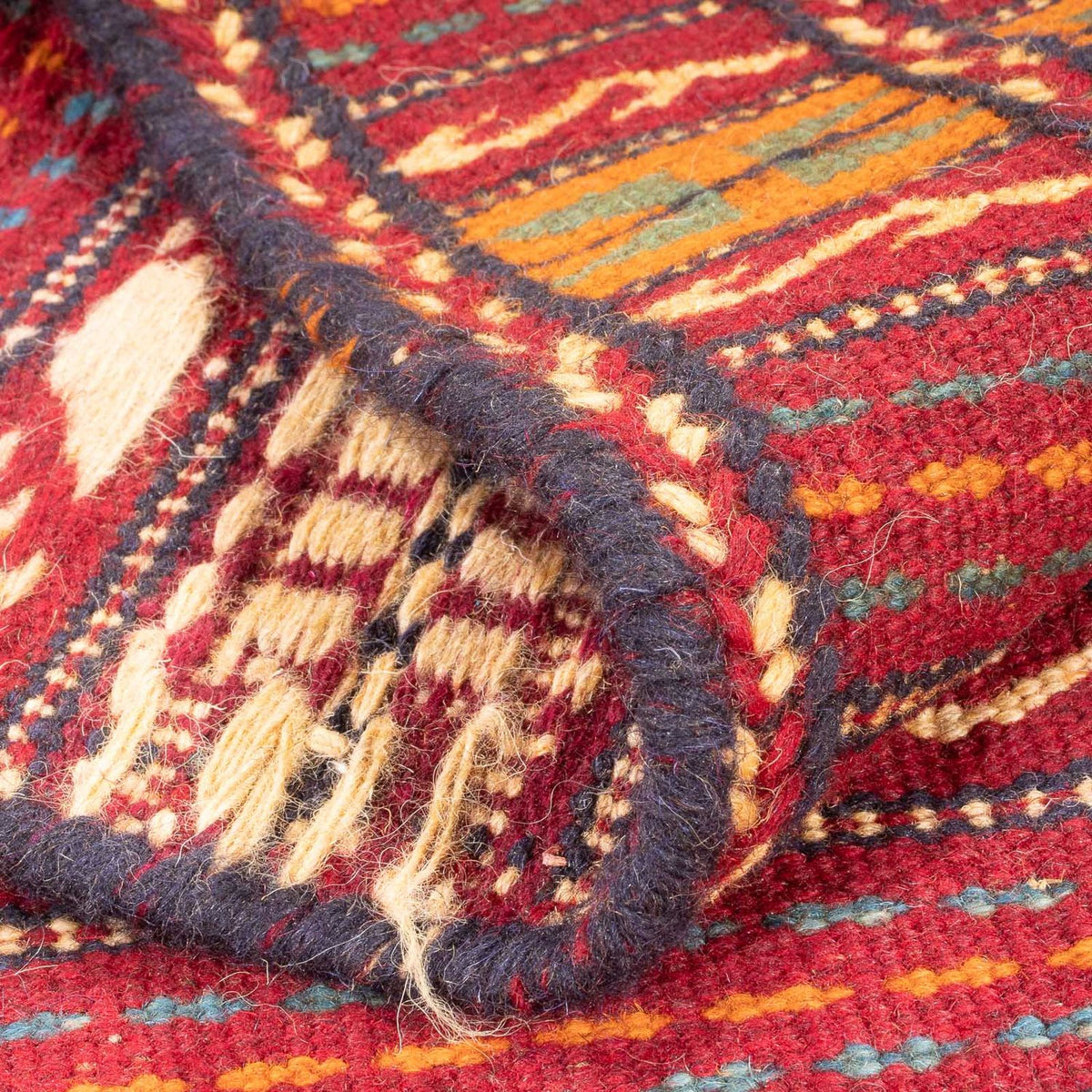 Läufer Kelim - Oriental - 200 x 70 cm - mehrfarbig