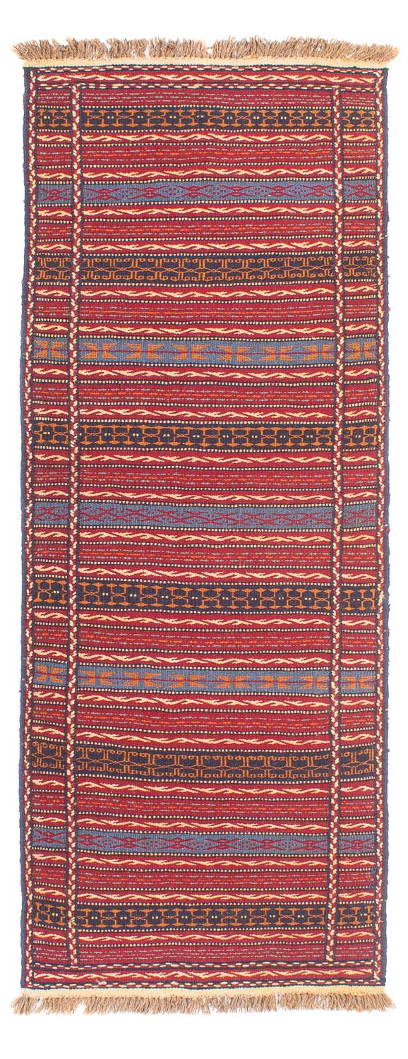 Läufer Kelim - Oriental - 200 x 70 cm - mehrfarbig