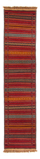 Läufer Kelim - Oriental - 300 x 83 cm - mehrfarbig