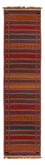 Läufer Kelim - Oriental - 305 x 80 cm - mehrfarbig