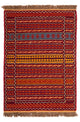 Kelim Teppich - Oriental - 90 x 60 cm - mehrfarbig