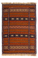 Kelim Teppich - Oriental - 90 x 60 cm - mehrfarbig