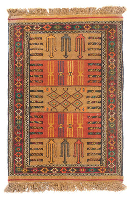 Kelim Teppich - Oriental - 175 x 110 cm - mehrfarbig