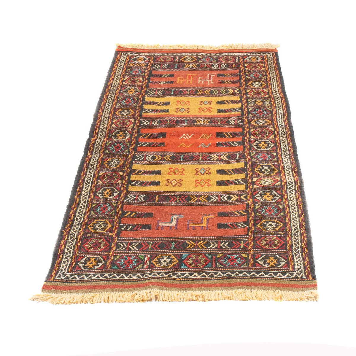 Kelim Teppich - Oriental - 170 x 70 cm - mehrfarbig