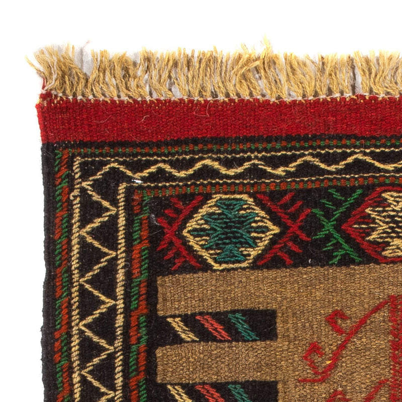 Kelim Teppich - Oriental - 90 x 60 cm - mehrfarbig