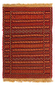 Kelim Teppich - Oriental - 90 x 60 cm - mehrfarbig