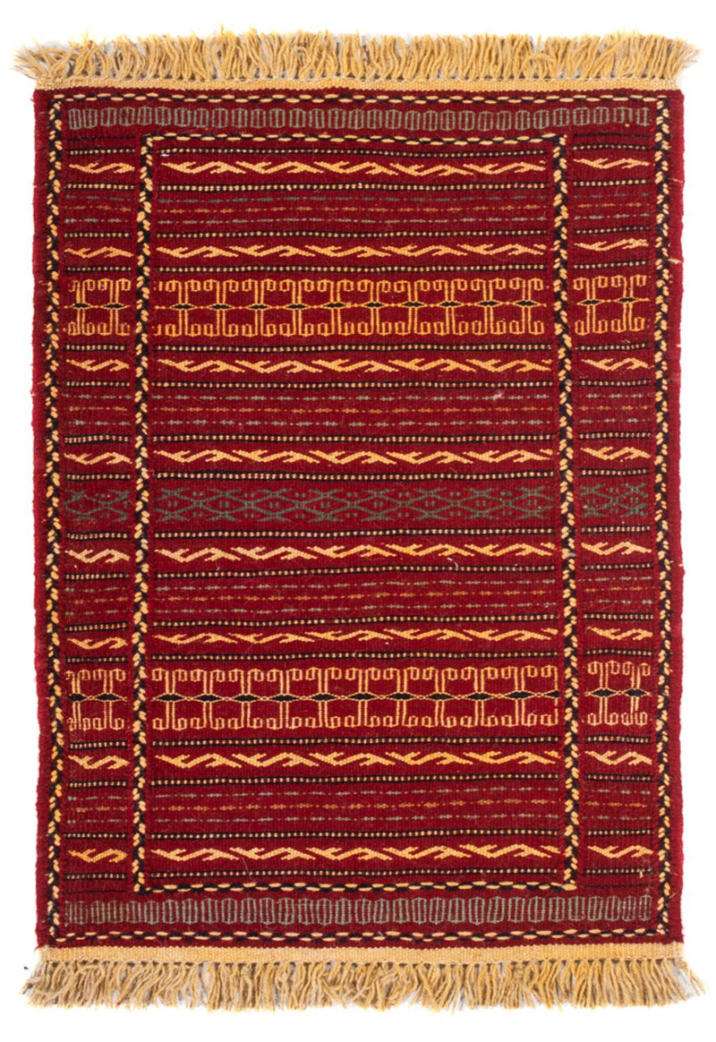Kelim Teppich - Oriental - 90 x 60 cm - mehrfarbig