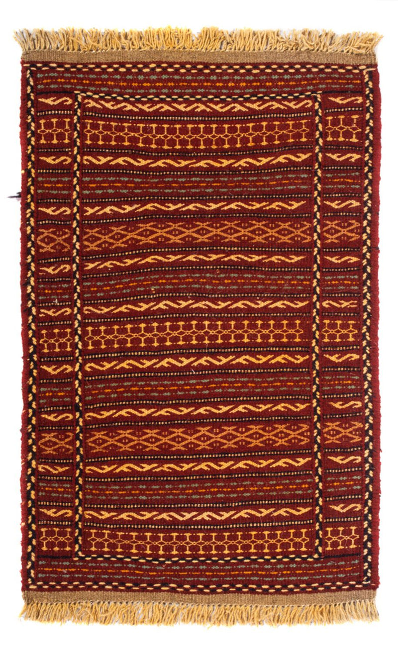 Kelim Teppich - Oriental - 90 x 60 cm - mehrfarbig