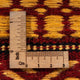 Kelim Teppich - Oriental - 90 x 60 cm - mehrfarbig