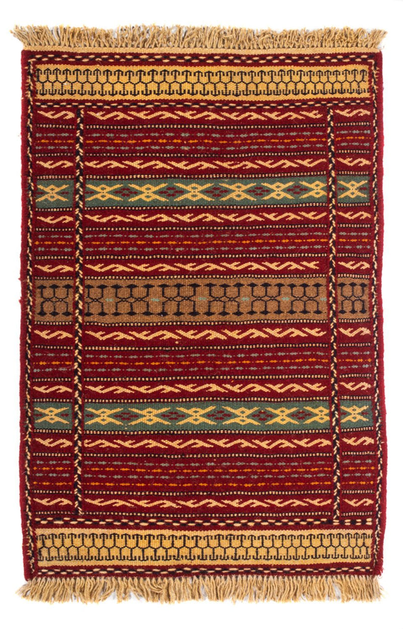 Kelim Teppich - Oriental - 90 x 60 cm - mehrfarbig