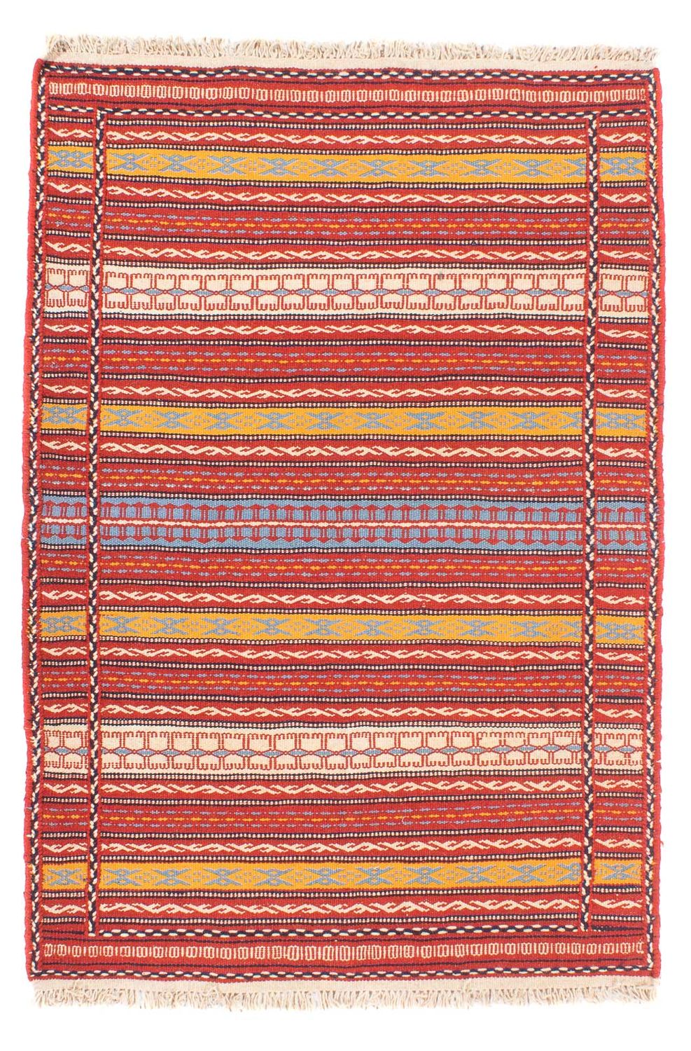Kelim Teppich - Oriental - 150 x 100 cm - mehrfarbig