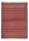 Kelim Senneh Teppich 100x150cm - Rechteckig / Mehrfarbig / 100 x 150 cm Rechteckig