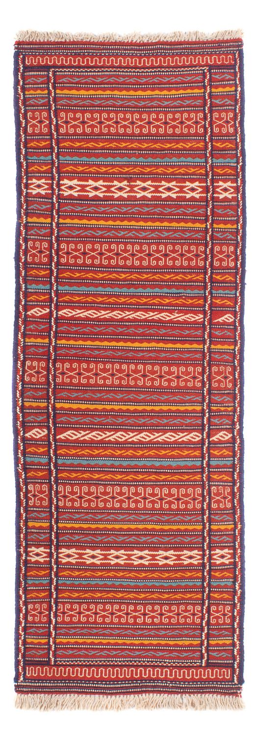 Läufer Kelim - Oriental - 200 x 70 cm - mehrfarbig