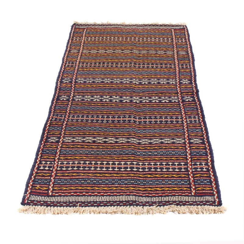Läufer Kelim - Oriental - 200 x 70 cm - mehrfarbig
