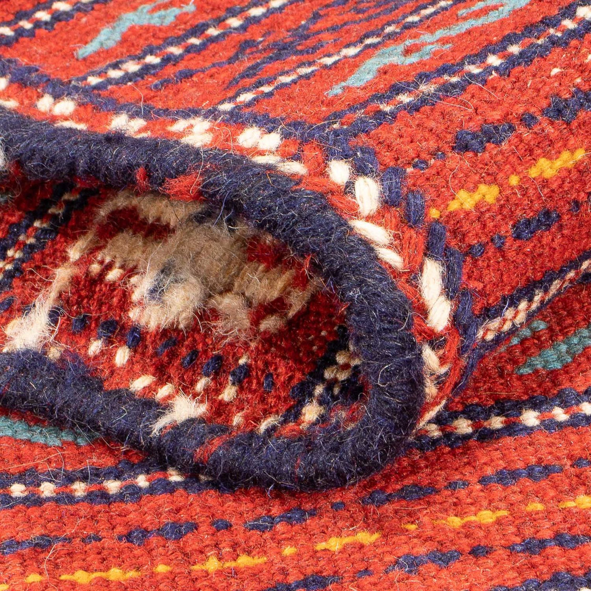 Läufer Kelim - Oriental - 200 x 70 cm - mehrfarbig