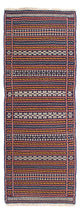 Läufer Kelim - Oriental - 200 x 70 cm - mehrfarbig