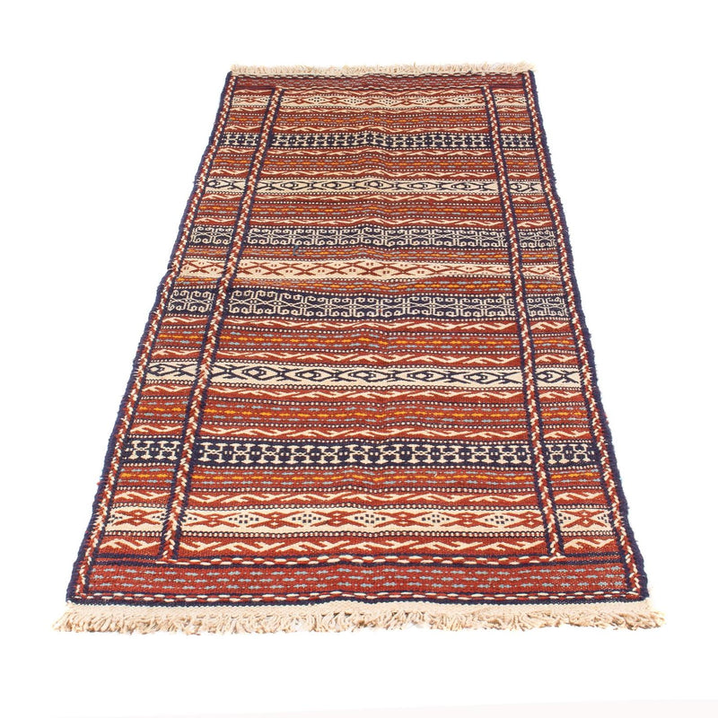Läufer Kelim - Oriental - 200 x 70 cm - mehrfarbig