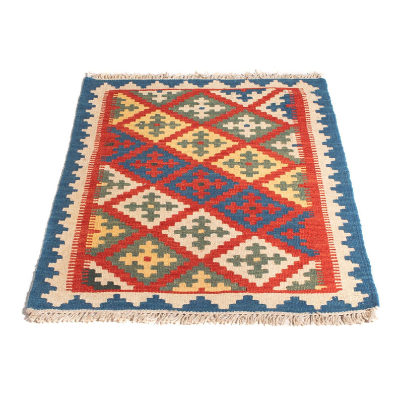 Kelim Teppich - Oriental - 94 x 64 cm - mehrfarbig