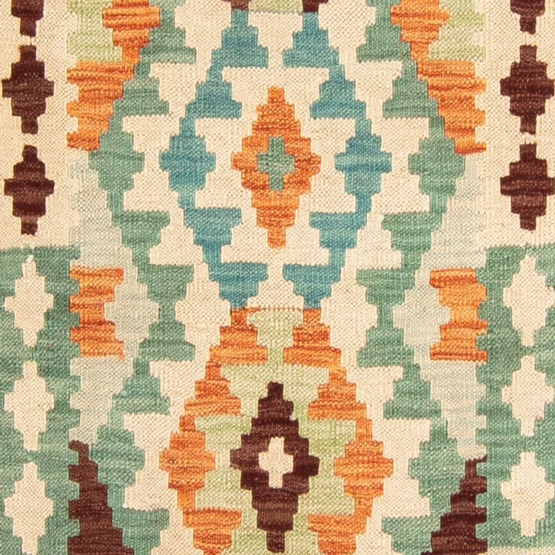 Läufer Kelim - Splash - 304 x 75 cm - mehrfarbig