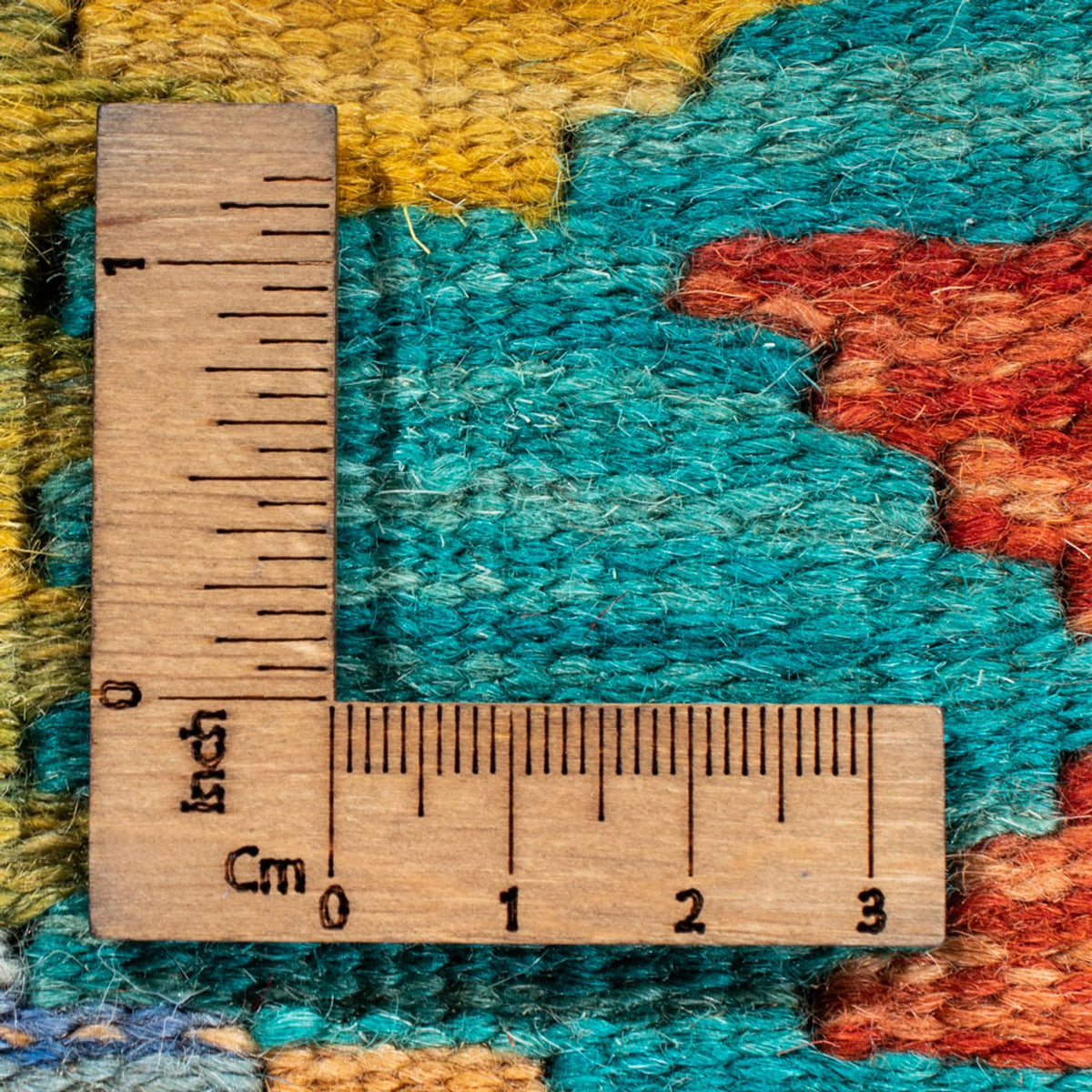 Läufer Kelim - Splash - 210 x 83 cm - mehrfarbig