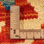 Kelim Teppich - Splash quadratisch  - 52 x 50 cm - mehrfarbig