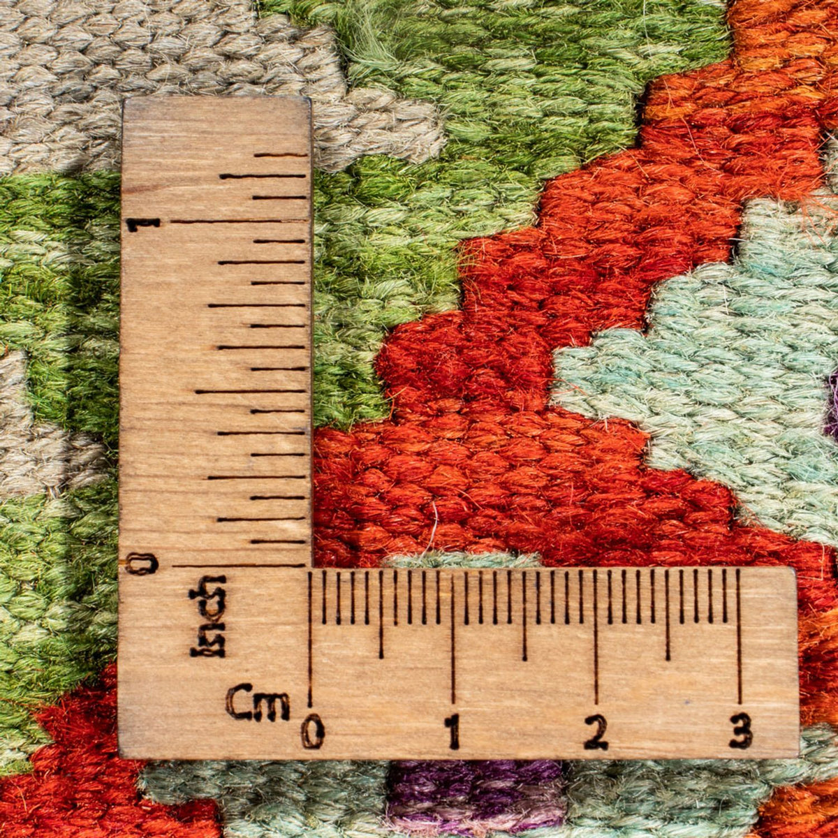 Läufer Kelim - Splash - 195 x 75 cm - mehrfarbig