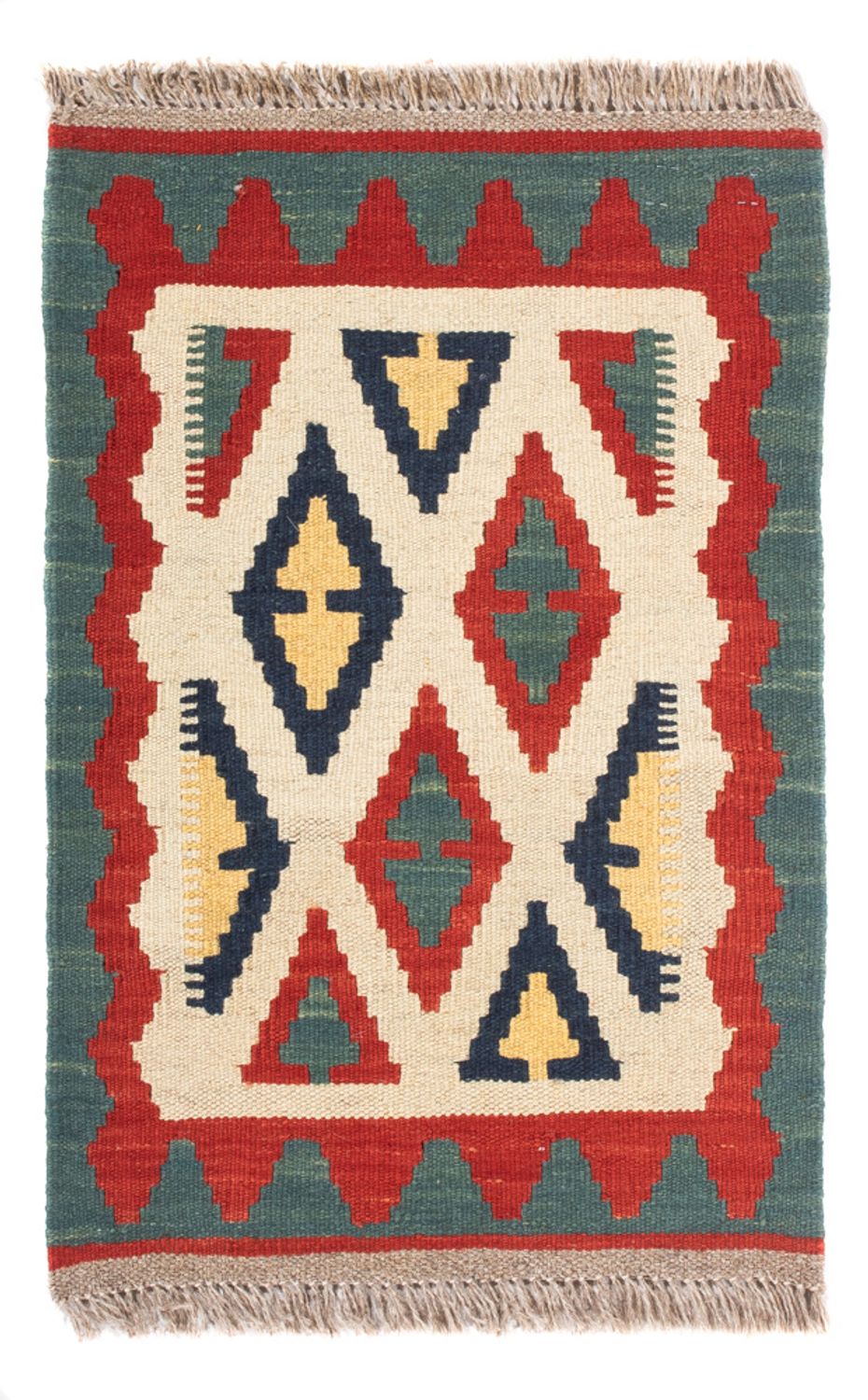 Kelim Teppich - Oriental - 60 x 40 cm - mehrfarbig