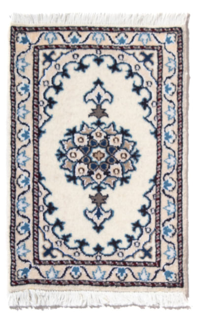 Nain - 12La Teppich 40x60cm - Perserteppich - creme
