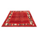 Gabbeh Teppich - Perser - 191 x 147 cm - rot