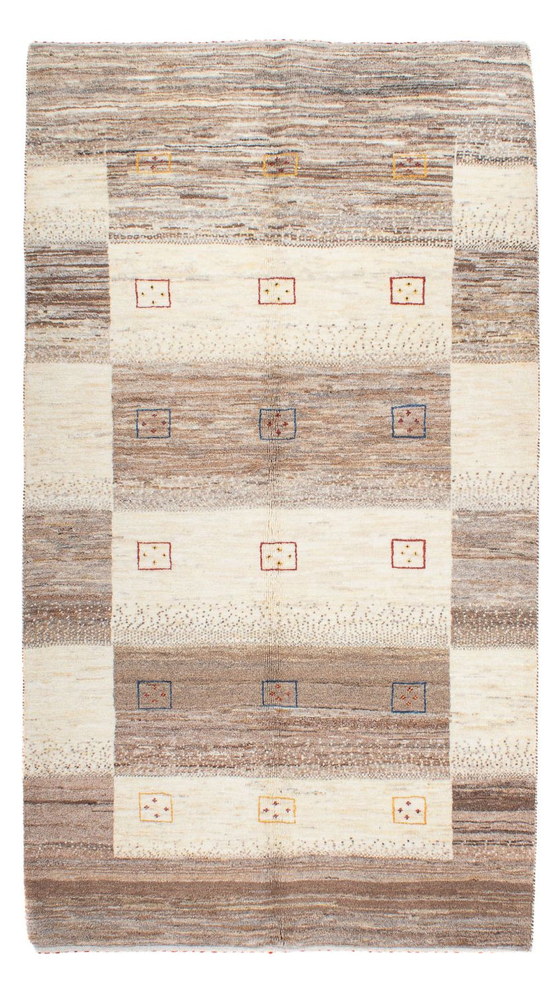 Gabbeh Teppich - Loribaft Perser - 192 x 109 cm - natur