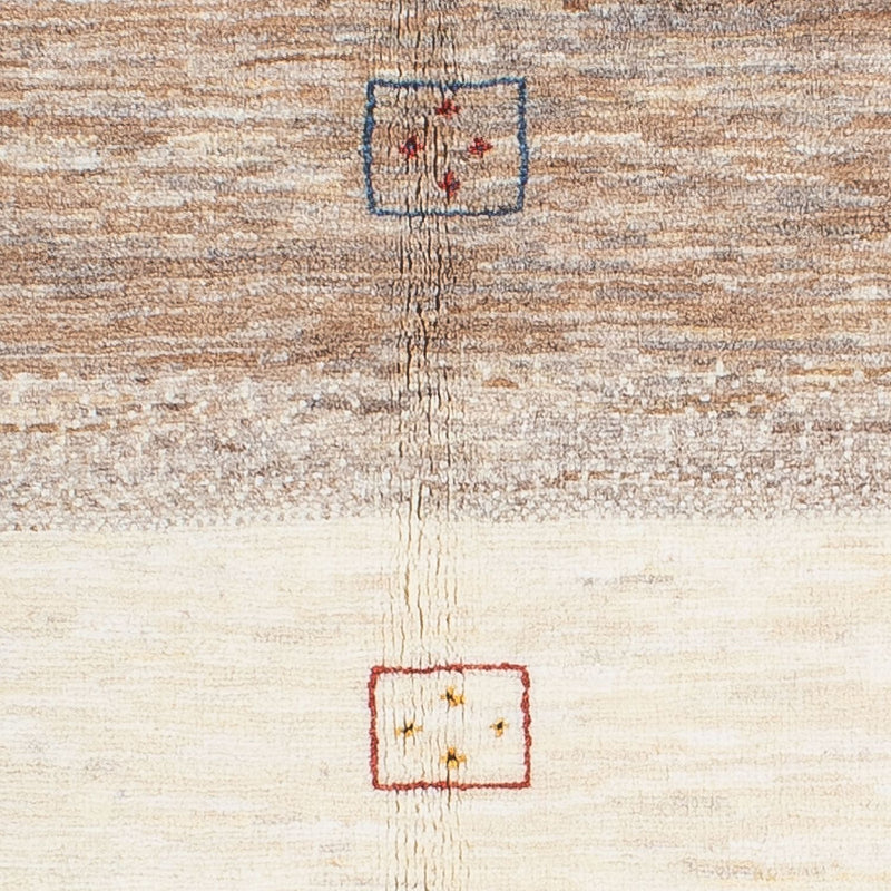 Gabbeh Teppich - Loribaft Perser - 192 x 109 cm - natur