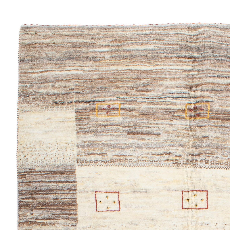 Gabbeh Teppich - Loribaft Perser - 192 x 109 cm - natur
