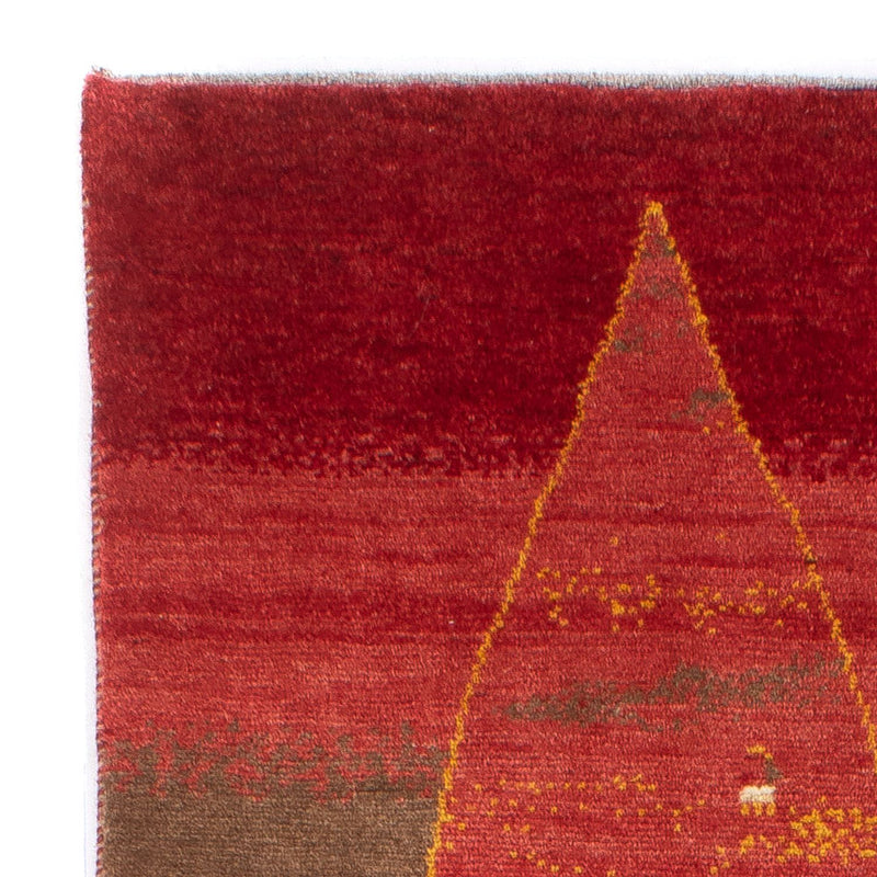 Läufer Gabbeh - Perser - 205 x 74 cm - rot