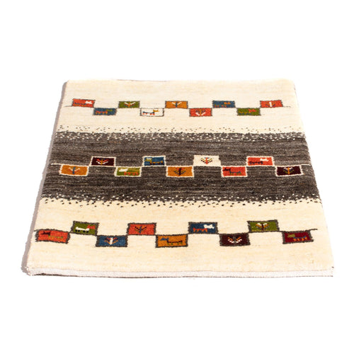 Gabbeh Teppich - Perser - 92 x 63 cm - mehrfarbig