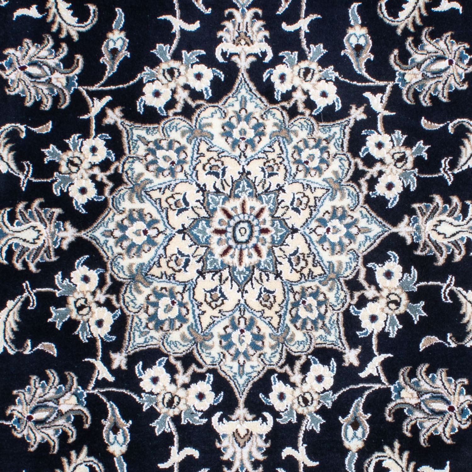 Perserteppich - Nain - 236 x 168 cm - dunkelblau