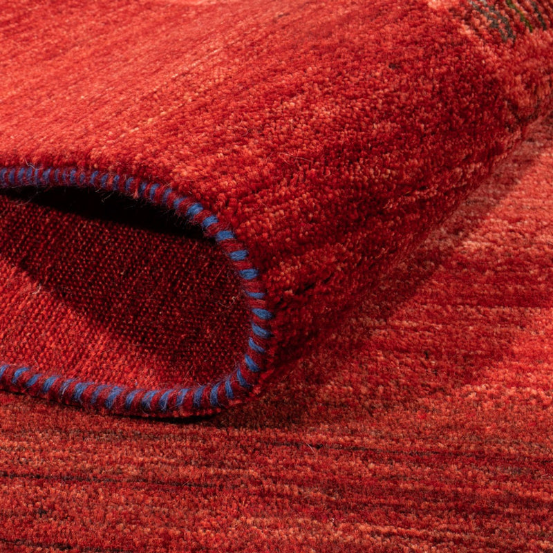 Gabbeh Teppich - Loribaft Perser - 286 x 204 cm - rot