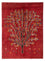 Gabbeh Teppich - Perser - 204 x 150 cm - rot