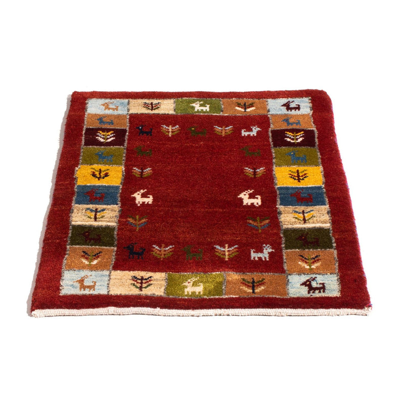 Gabbeh Teppich - Perser - 88 x 61 cm - mehrfarbig