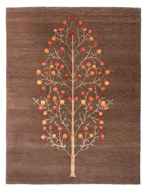 Designer Teppich - 249 x 187 cm - braun