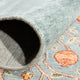 Designer Teppich - 253 x 184 cm - türkis