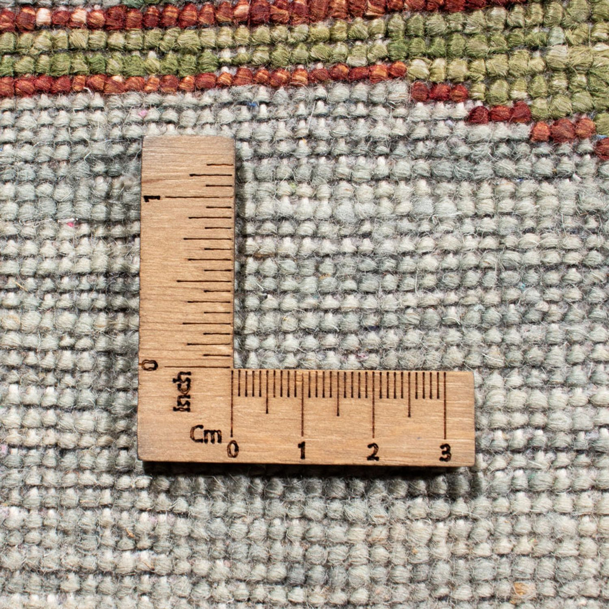 Designer Teppich - 253 x 184 cm - türkis